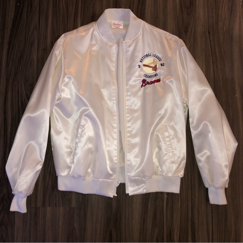 1991 Atlanta Braves MLB Satins jacket